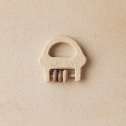 Trærangle – Søvnig elefant med perler